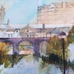 Pippa Wrigley, Back of Pultney Bridge, untitled