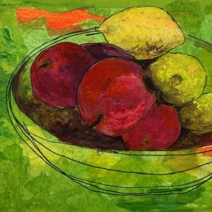 Sue Pryor, fruit bowl